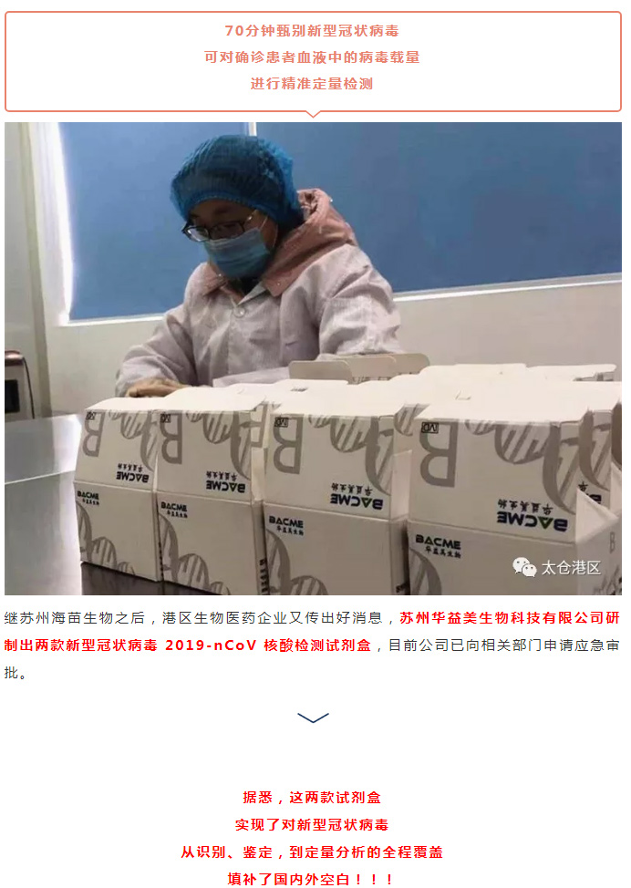 【戰(zhàn)“疫”一線】抗擊疫情再發(fā)力！又一家港區(qū)生物醫(yī)藥企業(yè)研制出高性能新冠病毒核酸檢測(cè)試劑盒！